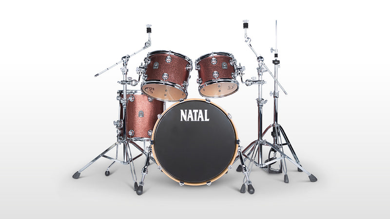 Natal Drums - Maple Original Uf22 Copper Sparkle