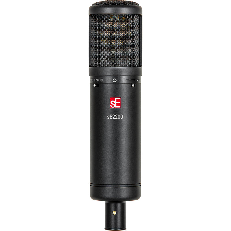 sE Electronics sE2200 Studio Condenser Cardioid Microphone with Isolation Pack