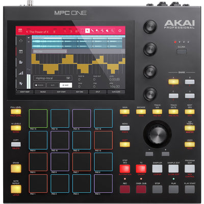 Akai Professional MPC One Standalone Music Production Center with Sampler and Sequencer
