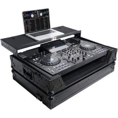 ProX XS-XDJRX3 WLTBL ATA Flight Case for Pioneer DJ XDJ-RX3 DJ Controller - Black on Black