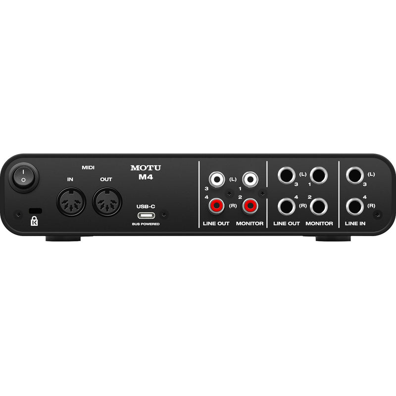MOTU M4 Desktop 4x4 USB Type-C Audio/MIDI Interface