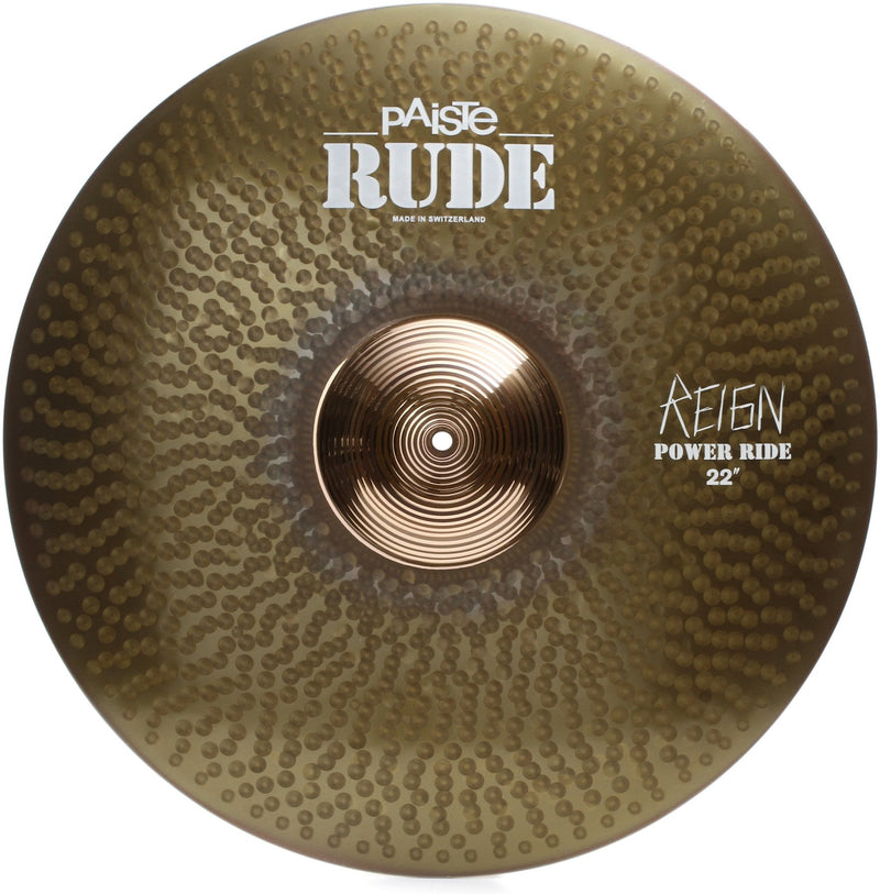 Paiste 22 Inches RUDE Power Ride Cymbal