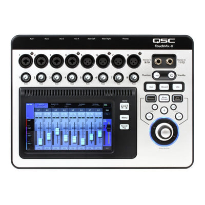 QSC TouchMix-8 14-channel Touchscreen Digital Mixer