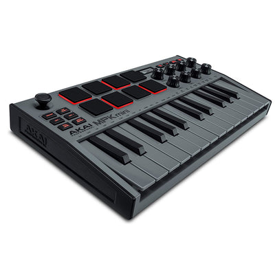 Akai Professional MPK Mini MKIII MK3 25-Key MIDI Controller (Grey)