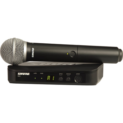 Shure BLX24/PG58 Wireless Handheld Microphone System - H11 Band