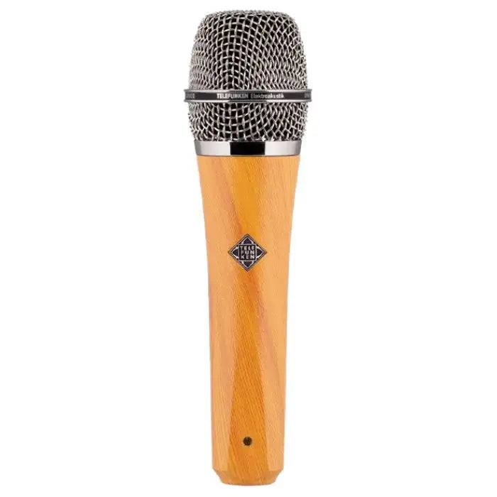 Telefunken M80 Dynamic Microphone (Oak Body, Chrome Grille)